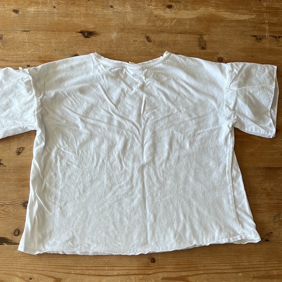 Zara top with bow sleeves size 10 - Picture 4 of 4